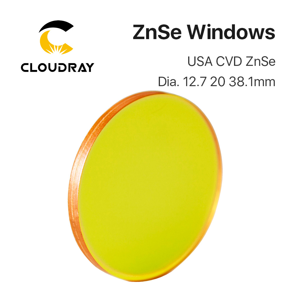Protective Windows USA CVD ZnSe Material Diameter 12.7 20 38.1mm