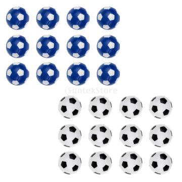 24 Pieces 36mm ABS Plastic Soccer Table Foosball Ball Football Fussball