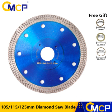1pc 105/115/125mm Diamond Saw Blade For Angle Grinder Diamond Disc For Cutting Ceramics Porcelain Tiles Diamond Cutting Disc