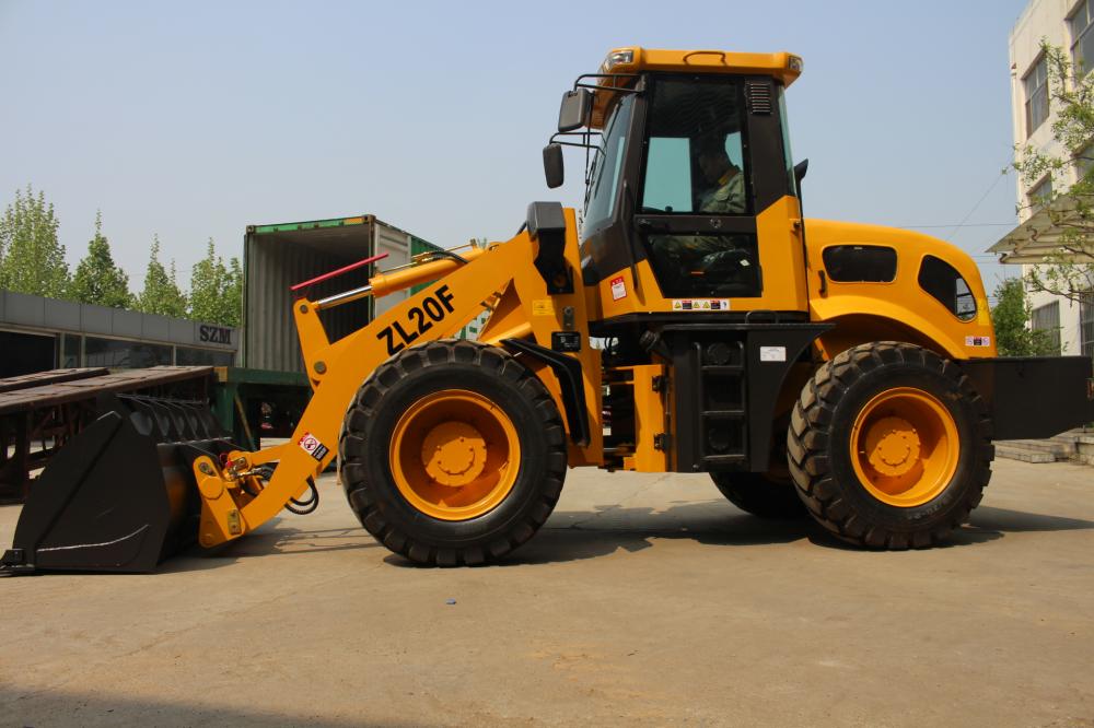 zl20 2000kg wheel loader front loader