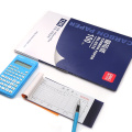 Deli 1 Pack 100 Sheets Blue Color 48K Thin Carbon Paper Include 3 Red Ones 48K 85mmx185mm Accounting Supplies 9370