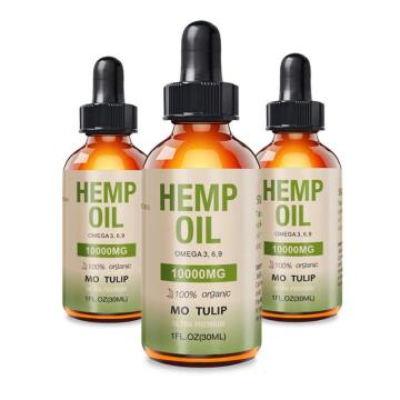10000mg Hemp Oil CBD Organic Essential Oil Hemp Seed Oil Herbal Drops 30ml Body Relieve Stress Oil Skin Care Help Sleep