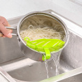1 Pcs Leaf Shaped Rice Wash Gadget Noodles Spaghetti Beans Colanders Strainers Kitchen Accessories Fruit&Vegetable Cleaning Tool