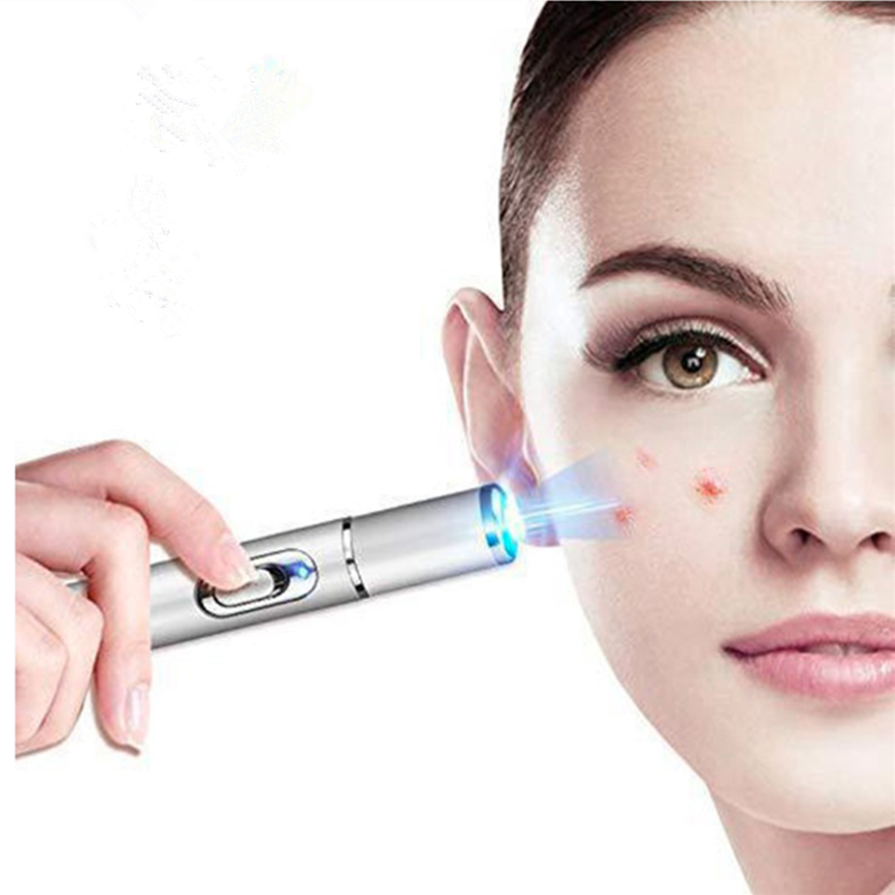 Kingdom Blue Light Laser Therapy Acne Treatment Pen Soft Scar Wrinkle Removal Machine Facial Massager Skin care for Beauty