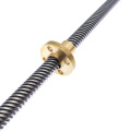 Lead Screw T8 250mm Linear Guide 3D Printers Parts helical pitch 2mm 4mm 8mm 10mm 12mm Trapezoidal Screws with nut