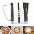 350/600ml Milk Frothing Espresso Coffee Frothing Pitcher Frothing Stainless Milk Non-stick Steel Barista Jug Kitchen Craft X8B5