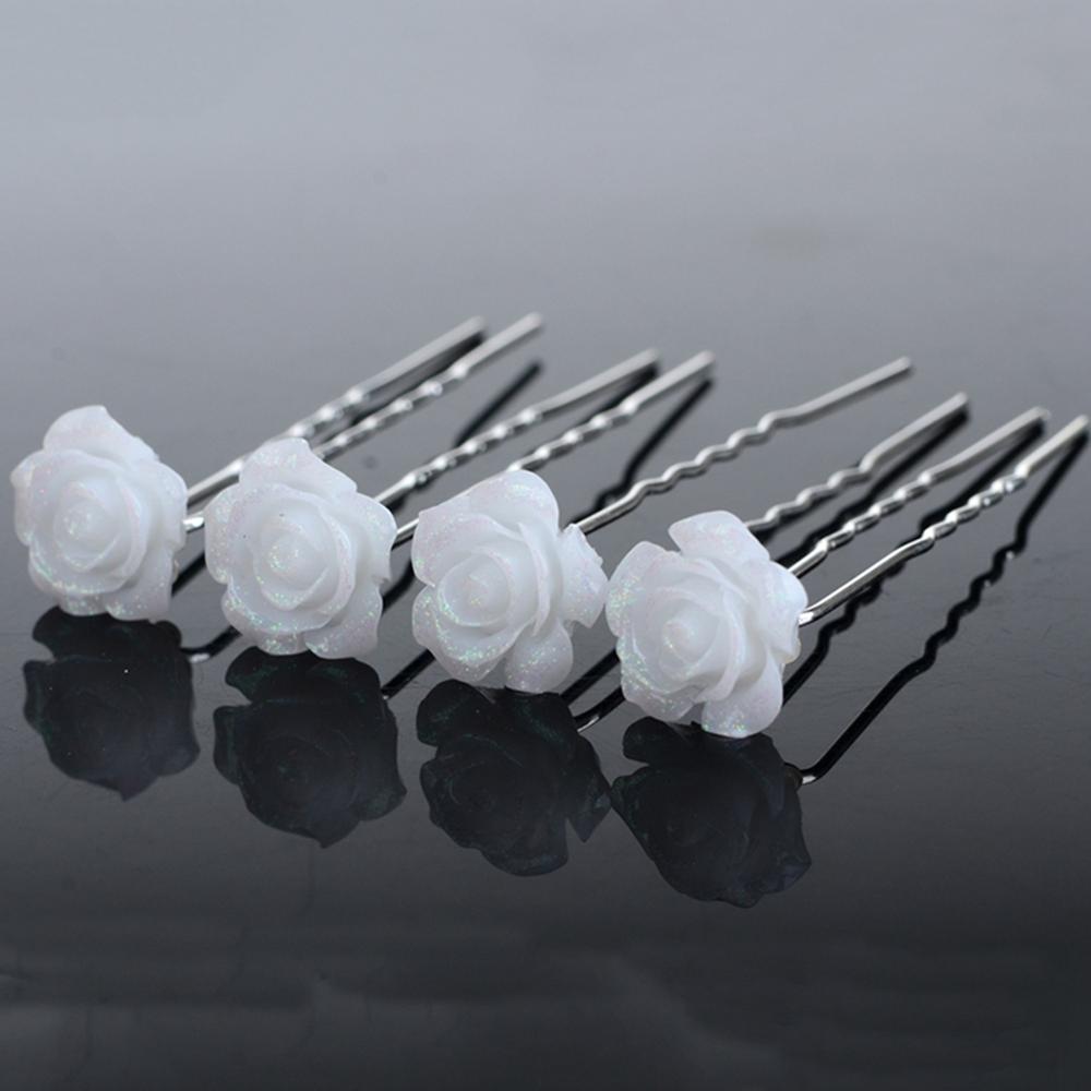 imixlot 20PCS Wedding Bridal Flower Hairpins Hair Clips Bridesmaid U Pick Tiara Jewelry Headwear Accessories Wholesale