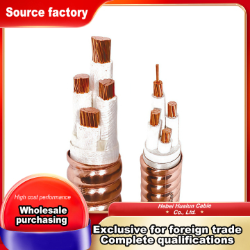 High Temperature Fireproof Power Cable with Flexible Design