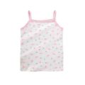 5pc/Lot Kids Girls Cotton T-Shirt Children Cartoon Tops Underwear Sports Bra Vest 2-10Years