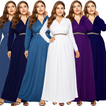 Plus Size Vestidos Ramadan Abaya Turkey Arabic Hijab Muslim Long Dress Caftan Dubai Kaftan Islamic Clothing Dresses For Women