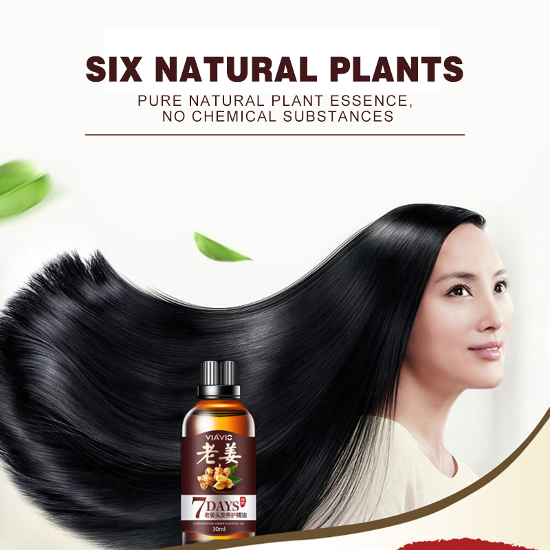 New 30ml Fast Hair Growth Ointment Dense Regrowth Ginger Serum Oil Effective Anti Hair Loss Treatment Hair Care TSLM1