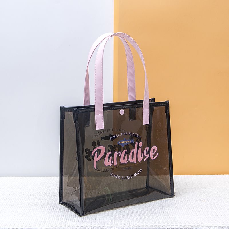 Large-Capacity PVC Waterproof Transparent Handheld Bag2
