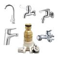 Universal 3-in-1 Brass Hose Tap Connectors Set