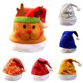 Adult Child Christmas Cap Ornaments Santa Hats For Christmas Party Props Christmas Hat Home Festive Party Supplies