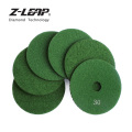 Z-LEAP 6pcs 4 Inch Diamond Polishing Pads Grit #30 Grinding Wheel Concrete Marble Granite Stone Sanding Disc Polishing Wheel