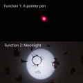3 In 1 Mini Red Laser Pointer Flashlight LED Flashlight Pen Tool for Cat Chase Training Toys Laser Pointer Pen