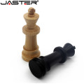 JASTER New wooden international chess USB flash drive creative gift u disk game chess pendrive 4GB 16GB 32GB 64GB hot wholesale