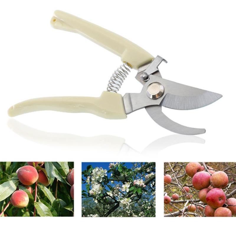 Gardening Hardware Tools Pruning Shear Spring Grafting Blossoming Scissors Multifunctional Carbon Steel Tree Pruner Tools