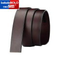 No Buckle Genuine Leather Belts Automatic Buckle Belt Brand Belt 100% Pure Cowhide Belt Strap For Men High Quality