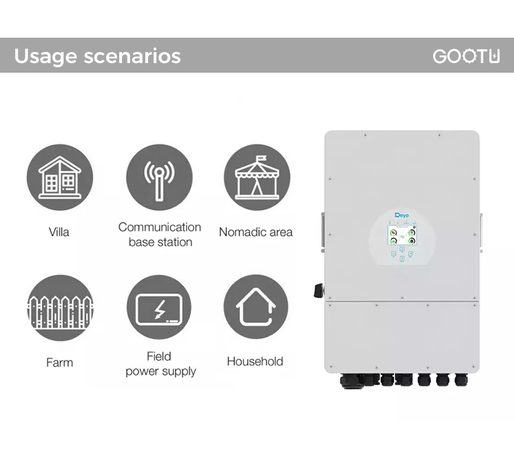 MPPT Three Phase Hybrid Inverter