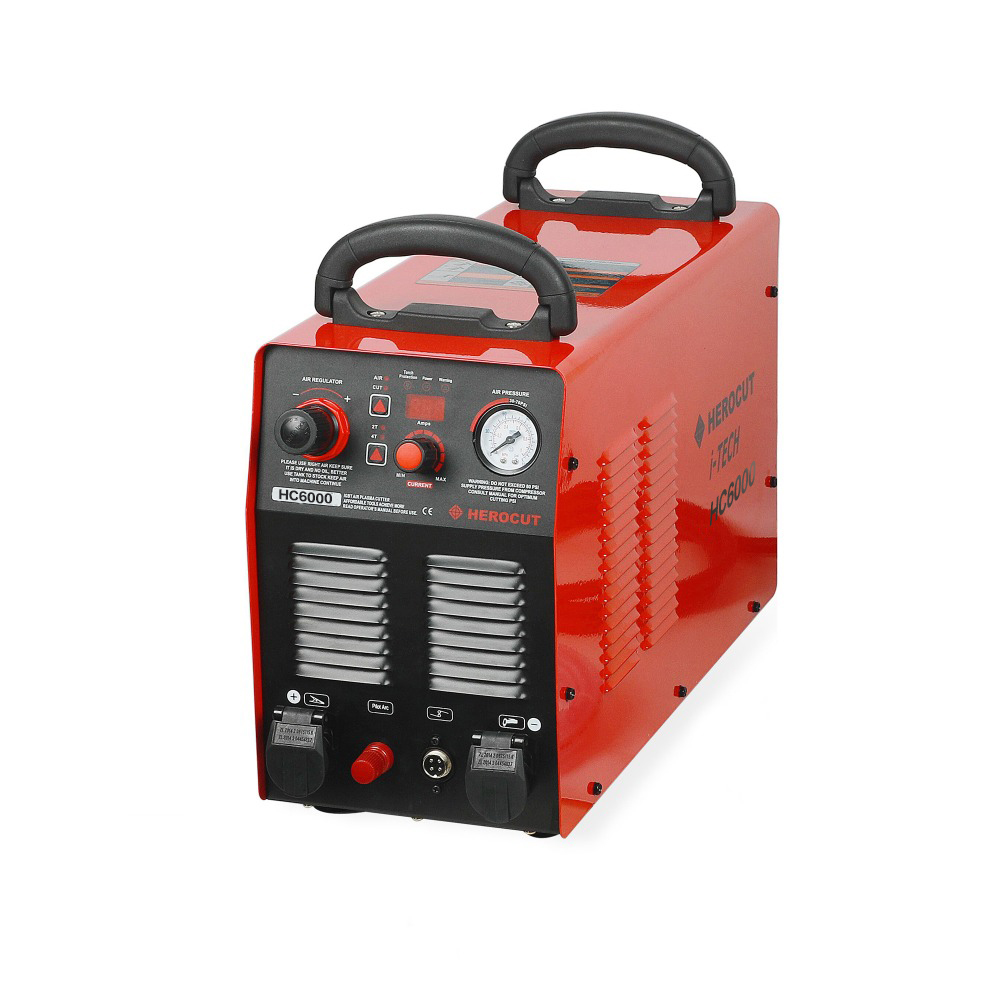 CNC Non-HF Pilot Arc HC6000 60A 220V IGBT Plasma Cutter Digital Control Plasma Cutting Machine Cutting Thickness 20mm