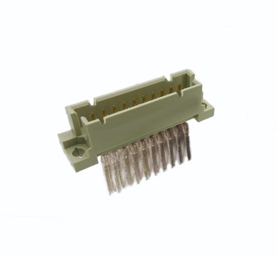 DIN41612 Vertical Plug Compliant Press-Fit Connectors 20P