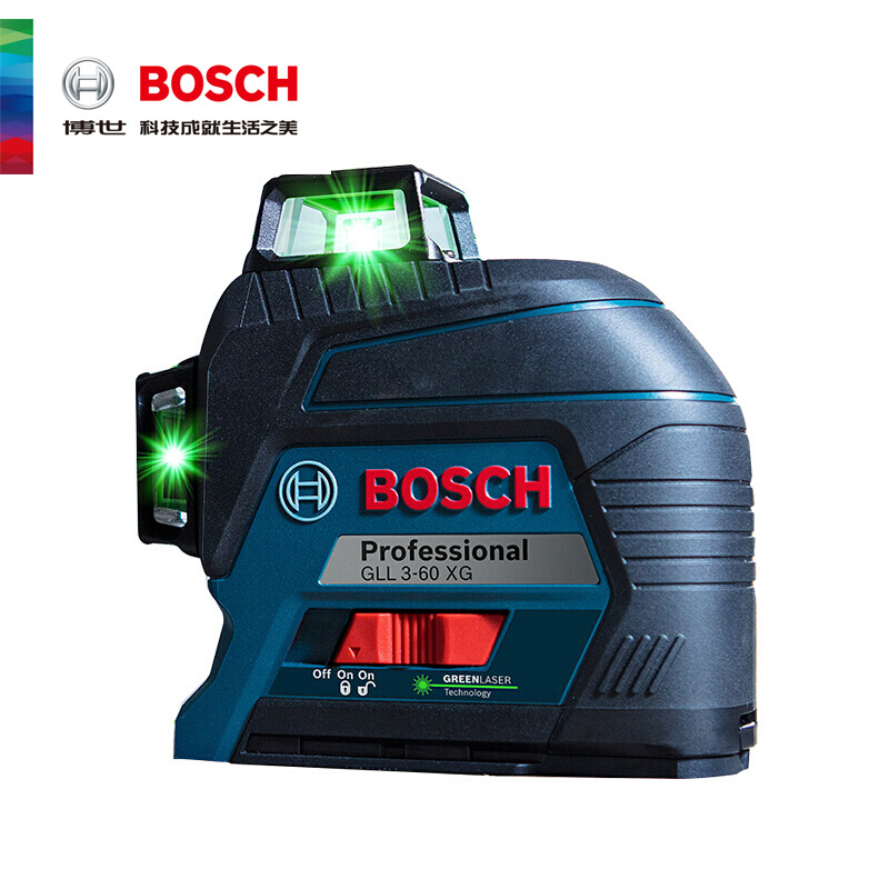 Bosch Laser Level Green 12-line GLL3-60XG Marking Instrument Cast Line Instrument Plastering Dot wall Sticking Instrument