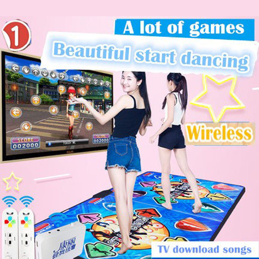 Hot Sale New Non-Slip Dance Pads mats for PC TV Dance Gaming Yoga Mats Fit ,super dancer on computer,PK on the Double Dance pads