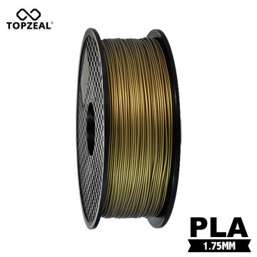 TOPZEAL Bronze Color PLA 3D Printer Filament 1.75mm 1KG 3D Plastic Filament 1.75mm 3D Printing Materials Supplies