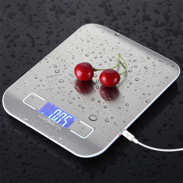 USB Powered Digital Kitchen scale Balance 10kg 1g Multifunction Food Scale for Baking Cooking Household Weigh Electronic Scale