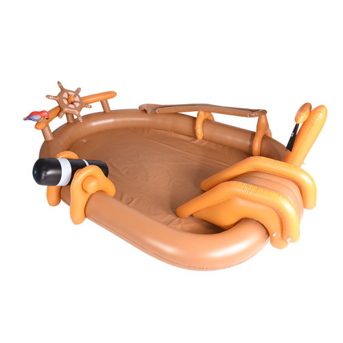 Pirate Ship Shaped PVC Inflatable Pool for Sale, Offer Pirate Ship Shaped PVC Inflatable Pool