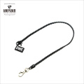 High End Famous Brand Patterned Rock Band Zipper Neck Lanyards