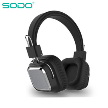 SODO SD-1003 Bluetooth Headphone On-Ear Wired Wireless Headphones Foldable Bluetooth 5.0 Stereo Headset with Mic Support TF Card