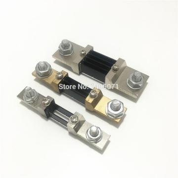 DC Current External Shunt Resistor 200A 300A 500A 75mV FL-2 for Analog Amp Panel Meter Ammeter