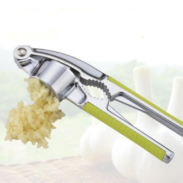 1PC LONGMING HOME New Stainless Steel Kitchen Vegetable Tool Alloy Ginge Crusher Garlic Presses with Nut Cracker OK 0512