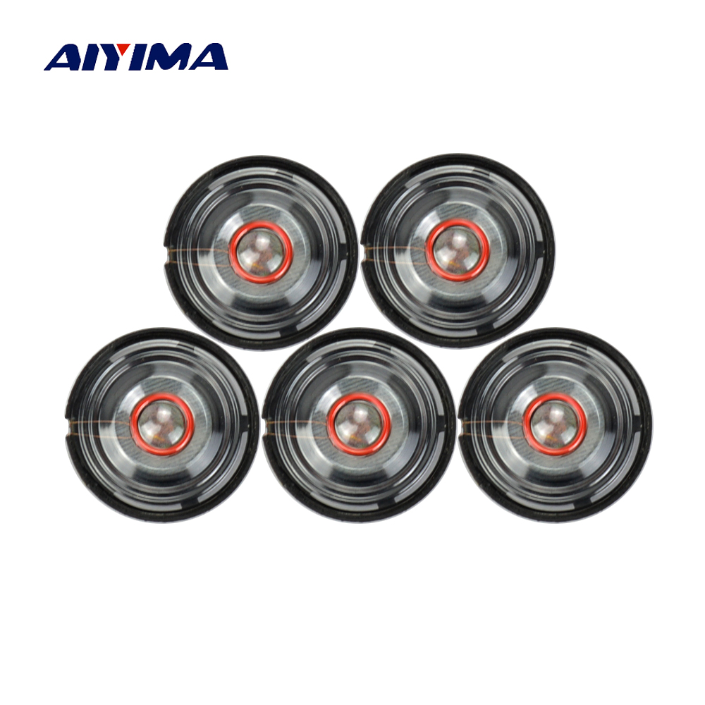 AIYIMA 10Pcs Mini Audio Portable Speakers 8 Ohm 0.25W 21mm Headphone Speaker DIY For Earphone Toy Horn Speakers