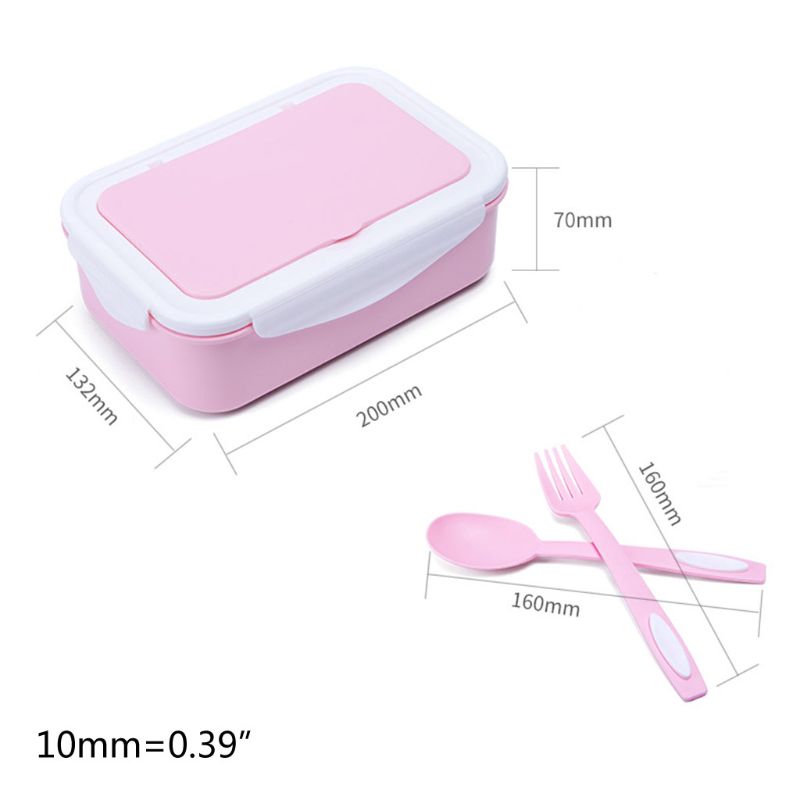 Large Capacity Airtight Leakproof Lunch Box Microwave Safe Meal Containers Portable Sealed Bento Food Cassette Case