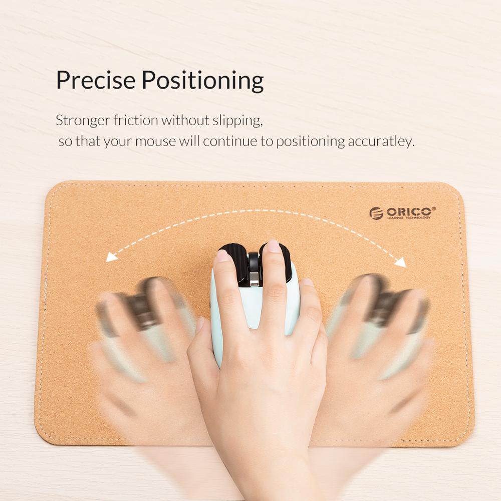 ORICO Large Mouse Pad Double-side Natural Cork Desk Pad Gaming Mousepad Anti-slip Waterproof Desk Mat Keyboard Pad for PC Laptop
