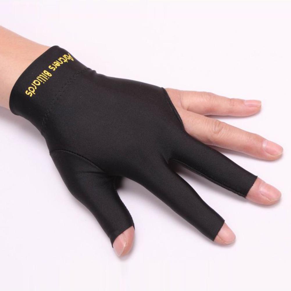 Snooker Billiard Glove Embroidery Billard Gloves Left Hand Three Finger Smooth Biliardo Billar Guanti Billiard Accessories 4