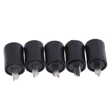 5Pcs/lot 2Pin DIN male plug docking plug audio lamp power signal plug Black Speaker Connector Screw Terminals Connector Adapters