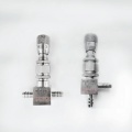 4 6 8 10mm Hosetail Barb Bulkhead 304 Stainless Steel Shut Off Metering Mirco Needle Valve Flow Regulating