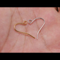 100pcs Gold Ancient bronze 21*12mm Earring Hooks Ear Wire Pin Hook For DIY Earrings Jewelry Making Findings Accessories