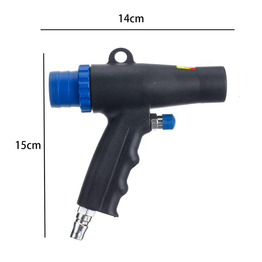 2 In 1 Dual Function Air Duster Compressor Air Vacuum Blow Suction Guns Kit Pneumatic Vacuum Cleaner Tool