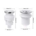 28mm/32mm Push Air Switch Button For Bathtub Spa Waste Garbage Disposal Switch