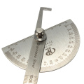 Stainless Steel Protractor Angle Finder Arm Measuring Round Head General Tool Craftsman Rule Ruler Machinist Goniometer Tool