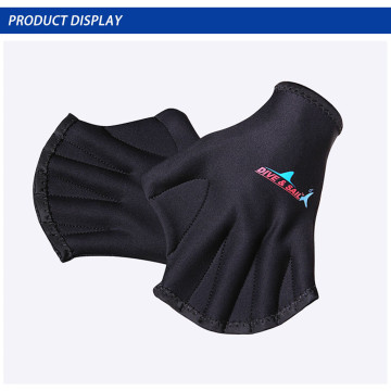 1 Pair 2mm Neoprene Diving Swimming Surfing Webbed Gloves Training Fins Hand Paddle Surfing