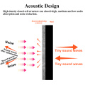 12pcs/set 30x30x2.5cm Soundproof Foam Egg Profile Sound Absorbent Foam Acoustic Panel Noise Absorption File for KTV Audio Room