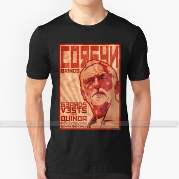 Corbyn Brings Beards , Vest And Quinoa T - Shirt Men 3D Print Summer Top Round Neck Women T Shirts Jeremy Corbyn Corbyn Labour