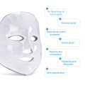 Beauty Star Rechargeable 7 Color LED Facial Mask Photon Microcurrent Anti Wrinkle Acne Removal Face Skin Lifting SPA LED Mask