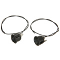 2pcs 3 Pin 6A 250V Auto SUV Truck Boat Motorcycle Seat Round Car Heated Seat Heater Rocker Switch for High Low Control